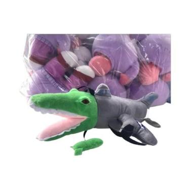 Imagem de Boneco De Pelúcia Italiano Brainrot Tung Tung Sahur Tralalero Bombardi