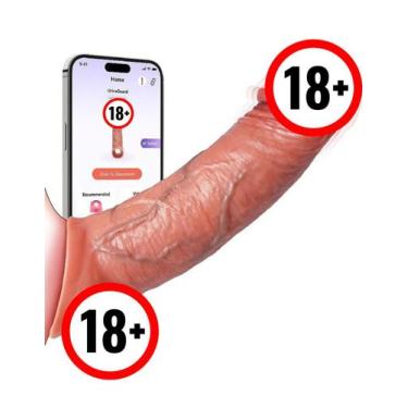 Imagem de Capa P Realística Com Vibro Por App 22x4,0cm - SI