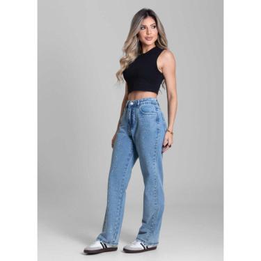 Imagem de Calça Jeans Sawary Reta Petit C/ Brilho - 282903