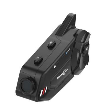 Imagem de Intercomunicador de Moto Freedconn R1 Plus com Câmera