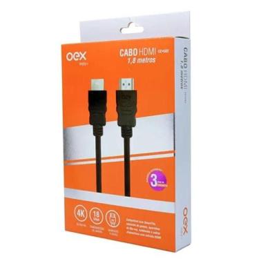 Imagem de Cabo Hdmi Oex 4K 60Hz 3metros CE503