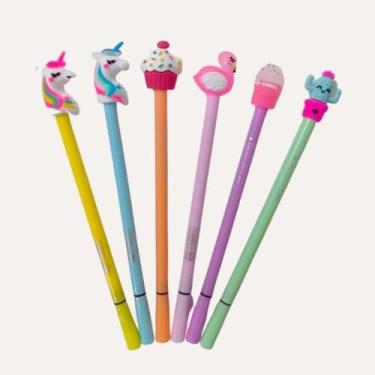 Imagem de Kit canetinha hidrográfica fine liner 0.4mm-funny-cores pasteis - BRW