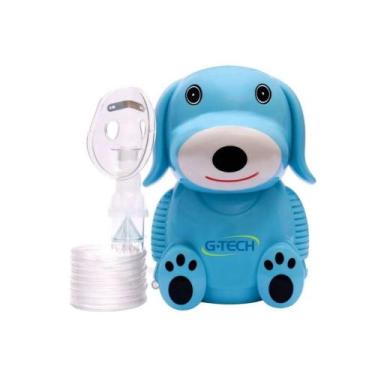 Imagem de Inalador E Nebulizador Nebdog - G-tech, Azul