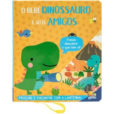 Imagem de Livro - Lanterna Divertida: O Bebê Dinossauro e seus Amigos