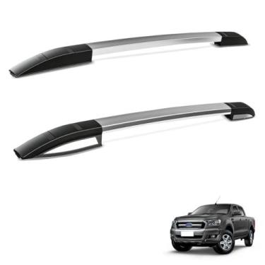 Imagem de Rack De Teto Longarina Ford Ranger 2013 a 2020 Polido Bepo