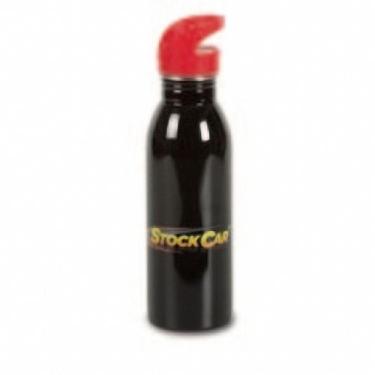 Imagem de Garrafa de Aço Inox 600ml Preta Stock Car Dermiwil (SKU 10155)