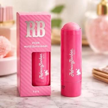 Imagem de Bastão Multiuso 3 em 1 Rebecca Bonbon Blush Batom Sombra Facial Cremos