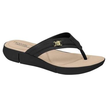 Imagem de Chinelo Modare Ultraconforto Semi Ortopédico Novo 7199104, Preto, 38