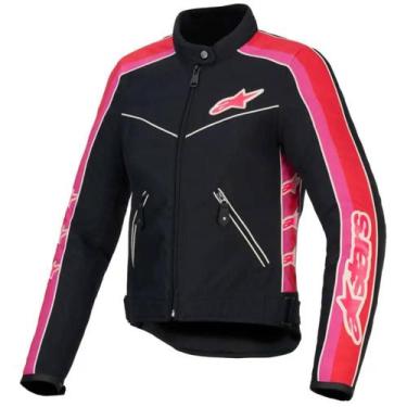 Imagem de Jaqueta Feminina Alpinestars Stella T Dyno WR, Preto, Rosa, M