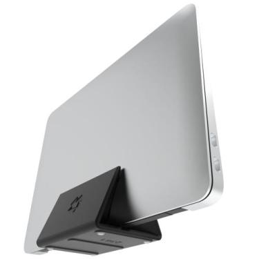 Imagem de Suporte Base Compatível com Notebook Fechado Mesa Monitor Externo L26 