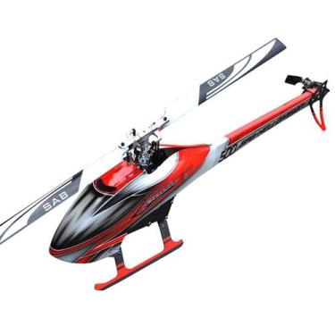 Imagem de Helicóptero Controle Remoto GOBLIN 500 FLYBARLESS RED SG500, Cinza, Ve