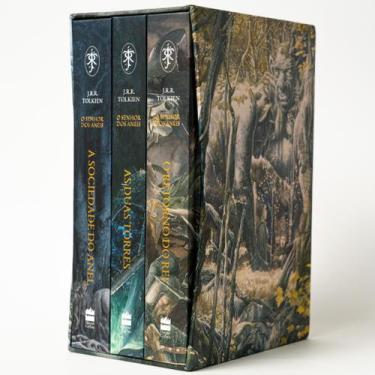 Imagem de Livro - Box Trilogia O Senhor dos Anéis  Edição com ilustrações de Ala