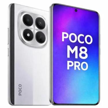 Imagem de Smartphone Celular Xaiomi POCC0 M8 Pro 5G 256GB, 8GB RAM, Dual SIM, Te