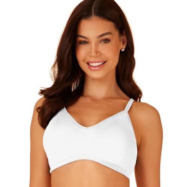 Imagem de Sutiã Modelo Top Com Bojo Flex Nayane Rodrigues, G, Branco