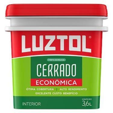 Imagem de Tinta Acrílica Econômica Fosca Areia 3,6L Luztol