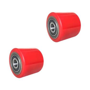 Imagem de Rodas De Carga Para Paleteira Reforçadas (2 Peças) 20mm DI 80mmx70mm C