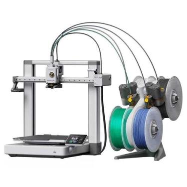 Imagem de Impressora 3D Bambu Lab A1 + AMS lite (Combo), Bivolt, Área de Impress