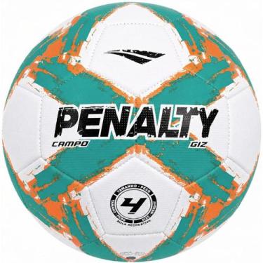 Imagem de Bola Campo Penalty Giz N4 Infantil Futebol, Turquesa