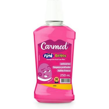 Imagem de Enxaguante bucal carmed fr 250ml sabor beijos
