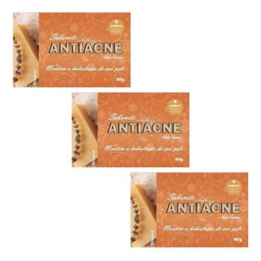 Imagem de Kit 3 Bionature - Sabonete Antiacne 90g