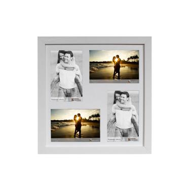 Imagem de Painel de Fotos Pop 4 Fotos 10x15 Branco (32x32x1cm) - PN4 BR-POP2