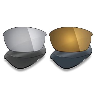 Imagem de Mryok 2 pares de lentes polarizadas de substituição para óculos de sol Oakley Flak Jacket – Opções