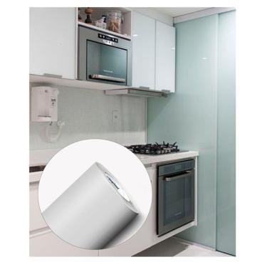 Imagem de Adesivo para envelopamento de móveis Jateado Transparente 2m x 50cm