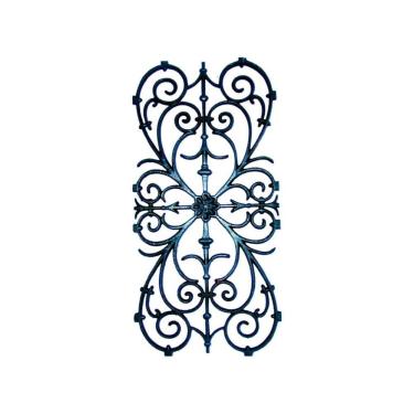 Imagem de Grade de Ferro Fundido Ramada Grande Sacada Varanda 74x37cm