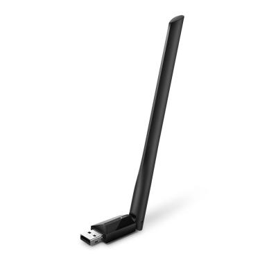 Imagem de Adaptador Wireless - USB 2.0 - TP-Link Dual-Band AC600 - Preto - Archer T2U Plus TP-LINK