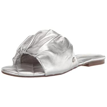 Imagem de Sam Edelman Sandália feminina I1454l2900, Prata macia, 12