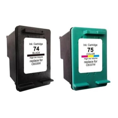 Imagem de Cartucho De Tinta 74Xl 75Xl Cb336 Cb338 2515 2516 3515 C4480