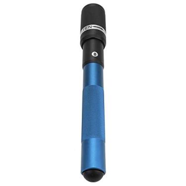 Imagem de Joyzan Extensão de sinuca, liga de alumínio nove bolas taco telescópico billiards cue stick extensão Snooker Pool Cue Extender acessórios de bilhar para amantes profissionais atleta (azul)
