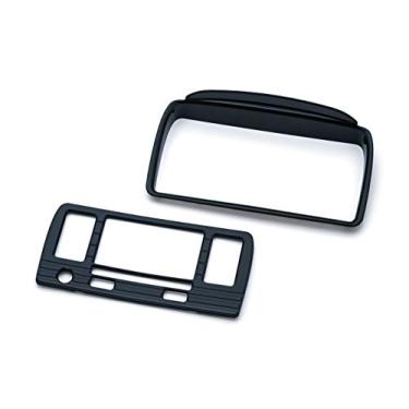 Imagem de Kuryakyn Acessório para realce de motocicleta 6967: Acabamento estéreo Tri-Line para motocicletas Harley-Davidson Road Glide 2015-19 com Boom! Caixa 4.3 Estéreo, Preto brilhante