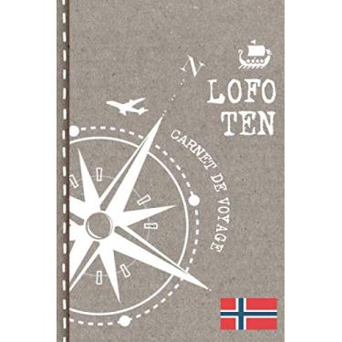 Imagem de Lofoten Carnet de Voyage: Cahier de Voyageurs Dot Grid Pointillé A5 - Dotted Journal de bord pour Ecrir. Livre pour l'écriture, dessiner. Souvenirs d'activités vacances - Notebook á points