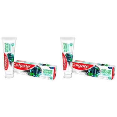 Imagem de Kit 2 Und Creme Dental Colgate Natural Extracts Purificante 90G