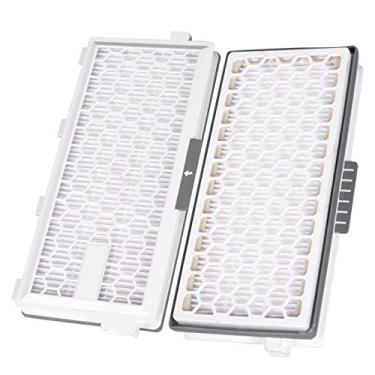Imagem de LTWHOME Filtro HEPA de substituição compatível com aspirador Miele AirClean SF-HA 50, S4000, S5000, S6000, S8000 (pacote com 2)