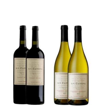 Imagem de Combo Tinto + Branco = 2 Dv Catena Chardonnay + 2 Dv Catena Cabernet Malbec