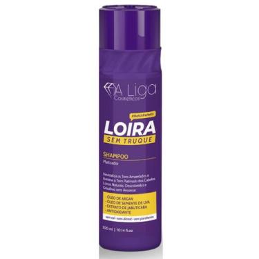 Imagem de Shampoo Loira Sem Truque Matizador A Liga 300ml - A Liga Cosmeticos