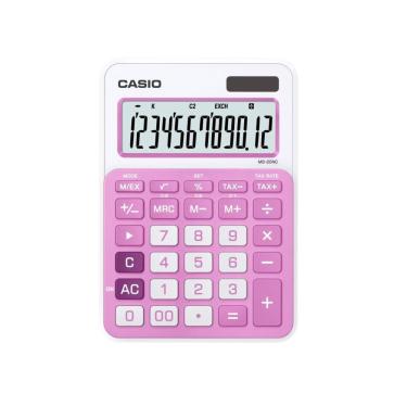 Imagem de Calculadora compacta de mesa com visor amplo de 12 dígitos Casio Ms-20NC-Rd