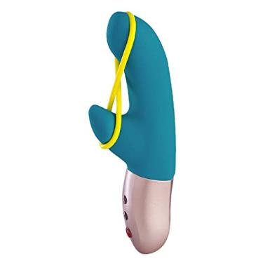 Imagem de Mini Vibrador Recarregável Amorino - Petrol/ Neon/ Yellow, Fun Factory