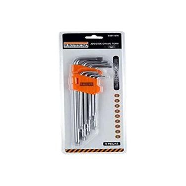 Imagem de Chave Torx Cromo vanádio Lg.T10-T50 9P Starf
