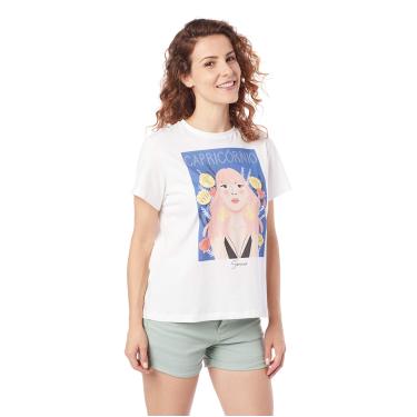 Imagem de Sommer Camiseta Signos feminino, U, Capricórnio