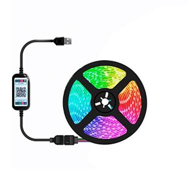 Imagem de Fita Led RGB Inteligente - com Controle e Bluetooth (5 M)