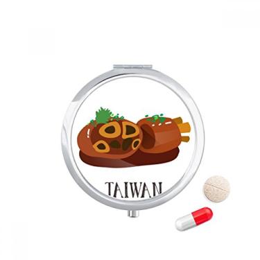 Imagem de Porta-comprimidos de viagem de Taiwan para intestino grande cobra, caixa de armazenamento de medicamentos