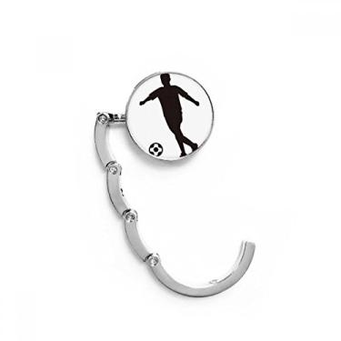 Imagem de Gancho de mesa de futebol americano, gancho decorativo com fecho dobrável