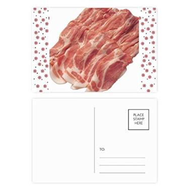 Imagem de Rolo de carne crua com textura de comida de Natal, Natal, comemoração, cartão postal de bênção