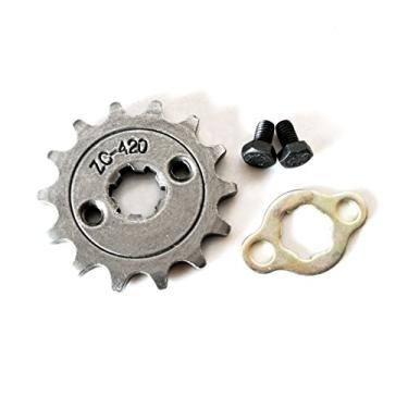 Imagem de Nova roda de motor dianteiro 420 14 dentes 17 mm para bicicleta de sujeira ATV 70 90 110 125 140 cc