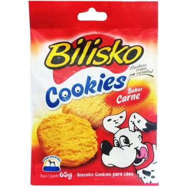 Imagem de Bilisko Cookie para Cães com Flocos de Carne - 65 g