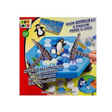 Kit 4 Brinquedo Infantil Jogo Do Pinguim Quebra Gelo 23Cm em Promoção na  Americanas