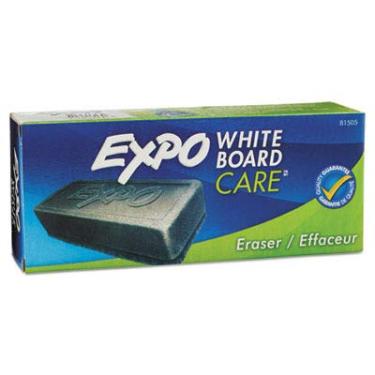 Imagem de Borracha para quadro branco Expo Block 81505 apagável a seco, pilha macia, 13 cm L x 3 cm A – Pacote com 8
